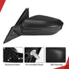 YITAMOTOR® Left Driver Side Mirror Door Mirror Compatible With 2016-2021 Civic Power Glass Manual Folding Rear View Mirror