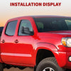 YITAMOTOR® Espejos de remolque para Toyota Tacoma 2005-2015, espejos laterales traseros eléctricos ajustables con calefacción