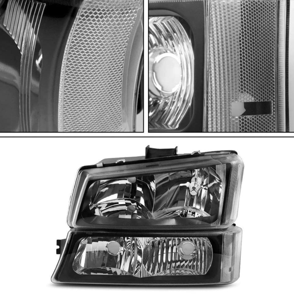 chevy headlight front details