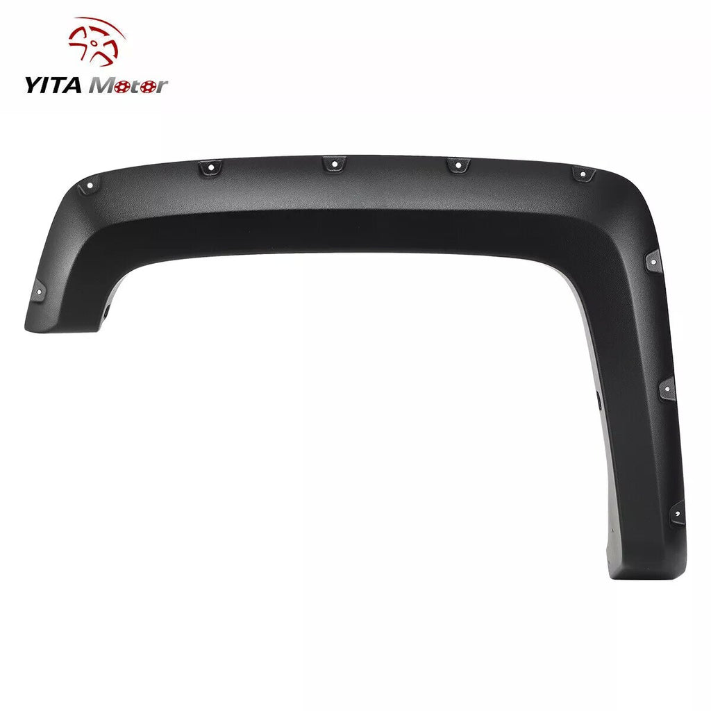 YITAMOTOR® 2014-2018 Chevy Silverado 1500; 2015-2019 Silverado 2500 3500 HD Fleetside(6.5' & 8' Bed) Fender Flares