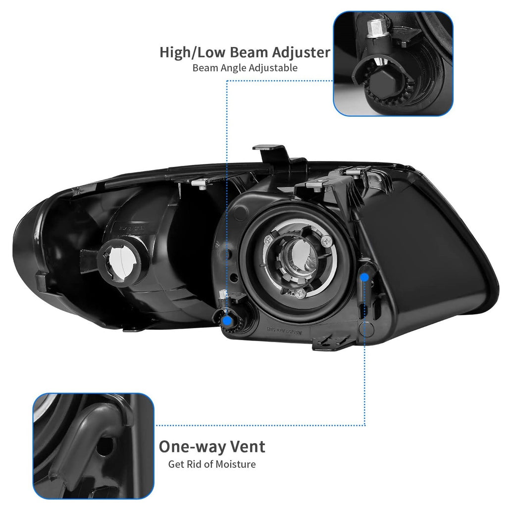 2001-2007 Dodge Caravan headlights