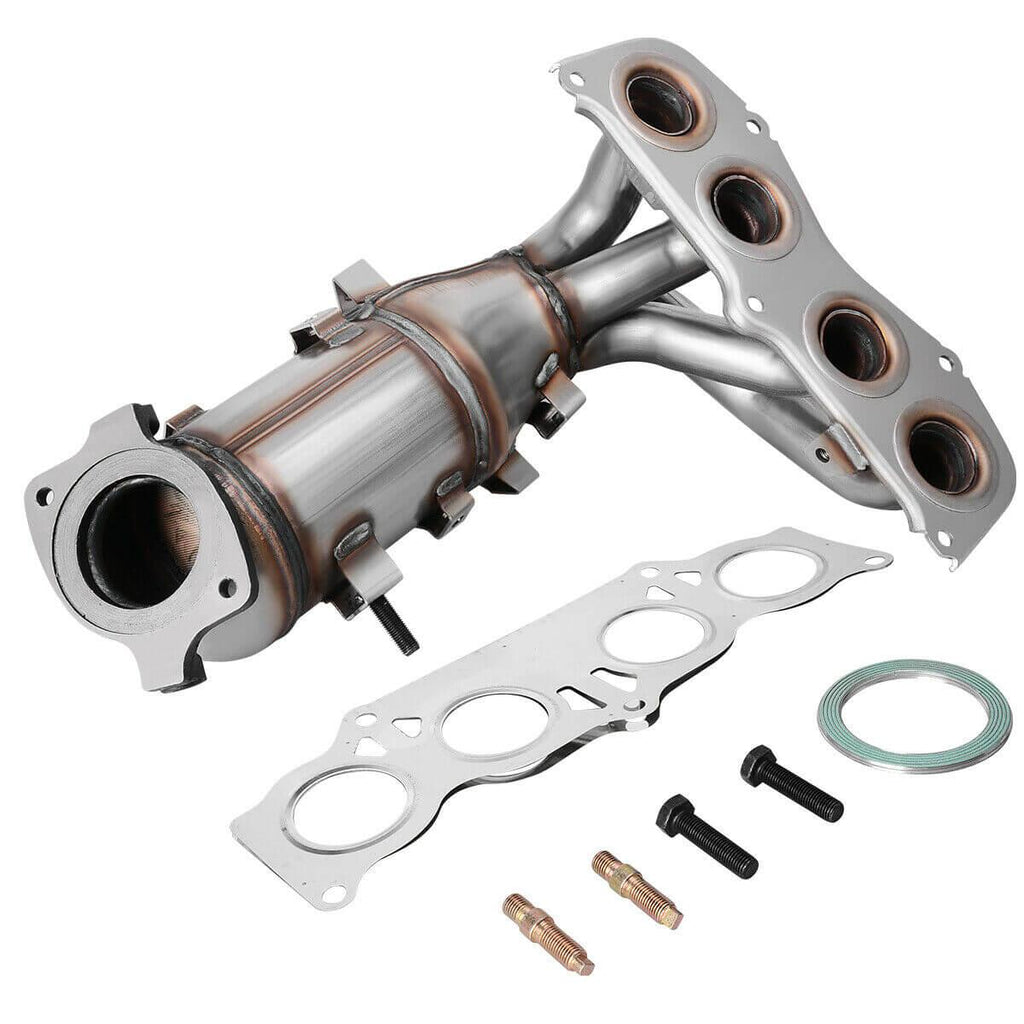 YITAMOTOR® 2002-2006 Toyota Camry & Solara 2.4L with Gasket Kit Exhaust Manifold Catalytic Converter - YITAMotor