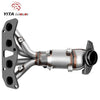 YITAMOTOR® 2002-2006 Nissan Altima 2.5L Front & Rear Catalytic Converter Set Stainless Steel High Flow Series - YITAMotor