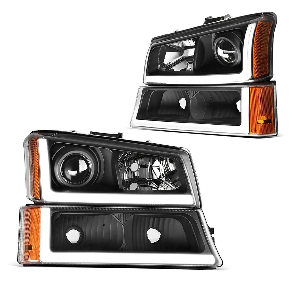 LED DRL Projector 2003-2006 Chevy Silverado headlights