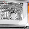 YITAMOTOR® 03-06 DRL Chevy Silverado Avalanche Chrome Housing Headlight Assembly - YITAMotor