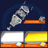 Faros delanteros proyectores YITAMOTOR® Conjunto de faros delanteros LED con señal de giro para Toyota Tacoma 2005-2011 