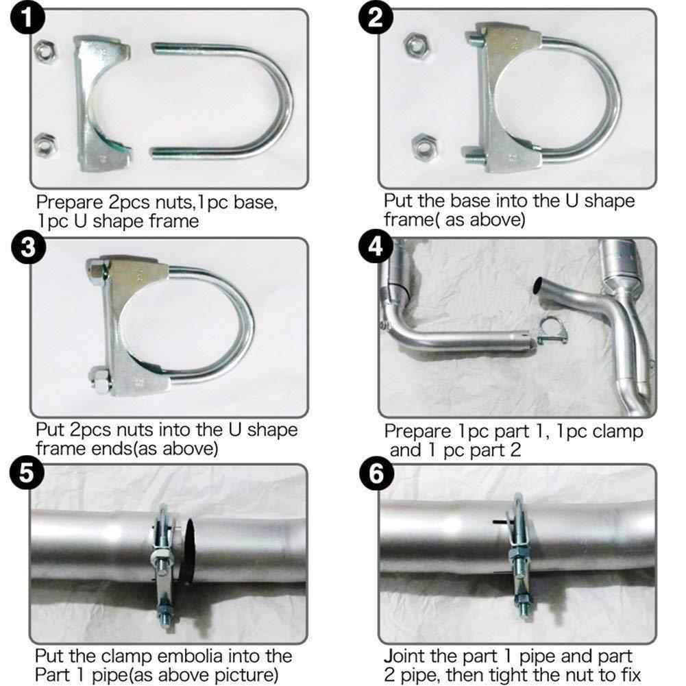 YITAMOTOR® 2007-2009 Jeep Wrangler JK 3.8L Catalytic Converter Stainless Steel High Flow Series - YITAMotor