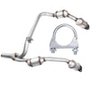 YITAMOTOR® 2007-2009 Jeep Wrangler JK 3.8L Catalytic Converter Stainless Steel High Flow Series - YITAMotor