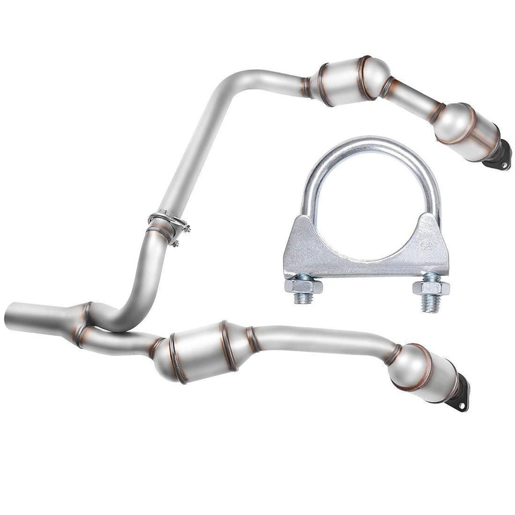 YITAMOTOR® 2007-2009 Jeep Wrangler JK 3.8L Catalytic Converter Stainless Steel High Flow Series - YITAMotor