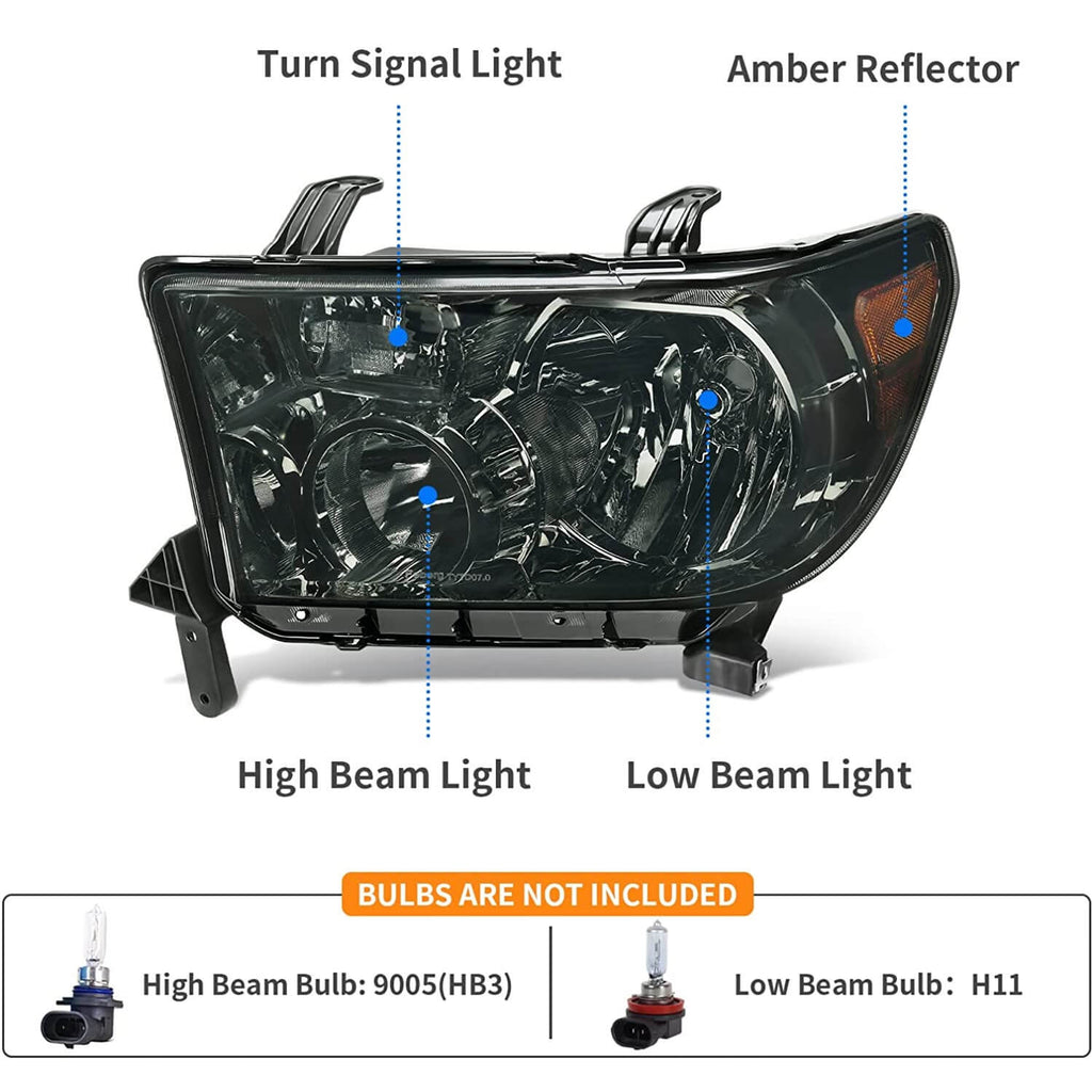 2007-2013 Toyota Tundra headlights