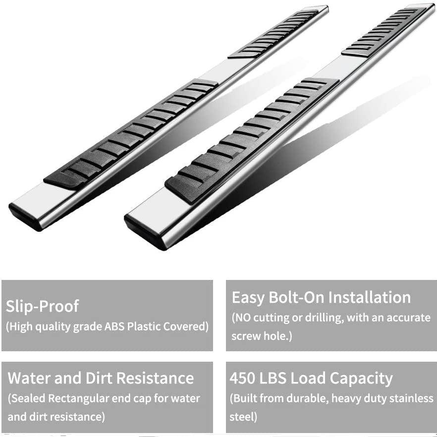 07-18 Silverado/GMC Sierra Running Boards Easy Installation