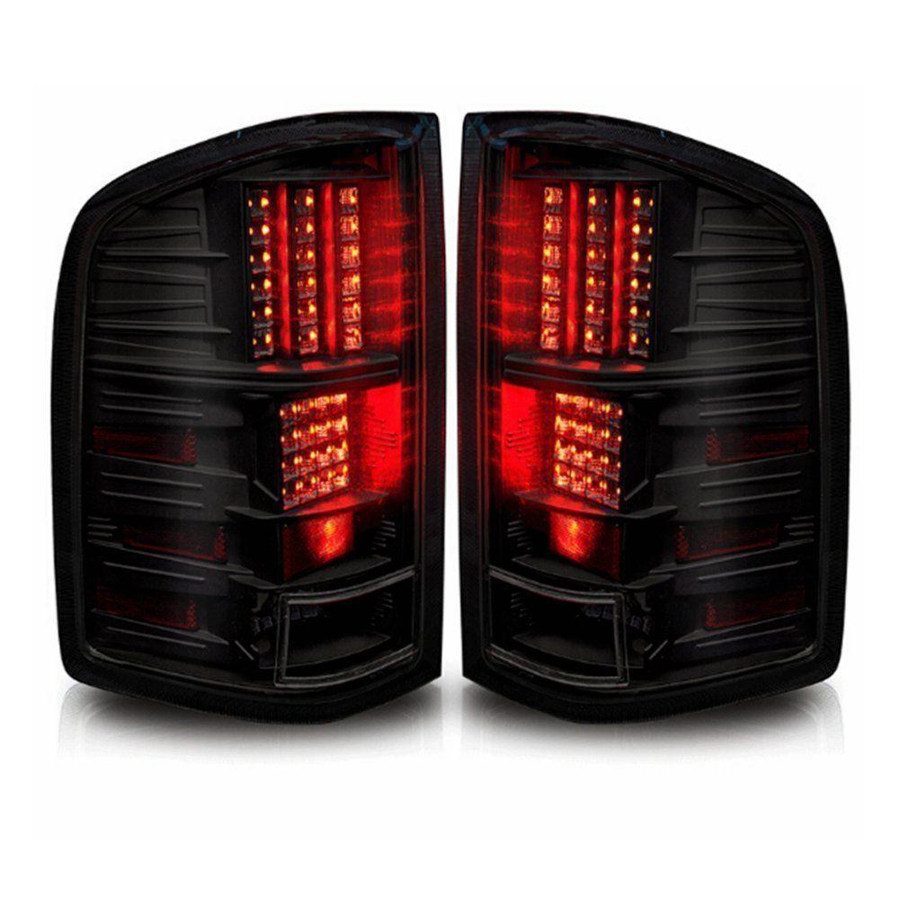 YITAMOTOR® 07-14 Chevy Silverado / GMC Sierra 3500HD Dual Rear Wheel ONLY Tail Lights - YITAMotor