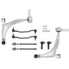 YITAMOTOR® 2002-2006 Altima Control Arm Tierod Sway Bar Ball Joint Kit - YITAMotor