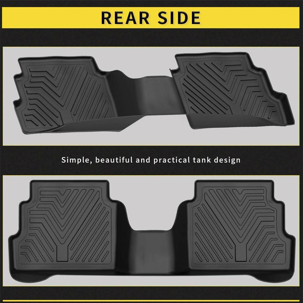 YITAMOTOR® Custom-Fit Floor Mats for 2017-2024 Mazda CX-5, 1st & 2nd Row Protection Liners