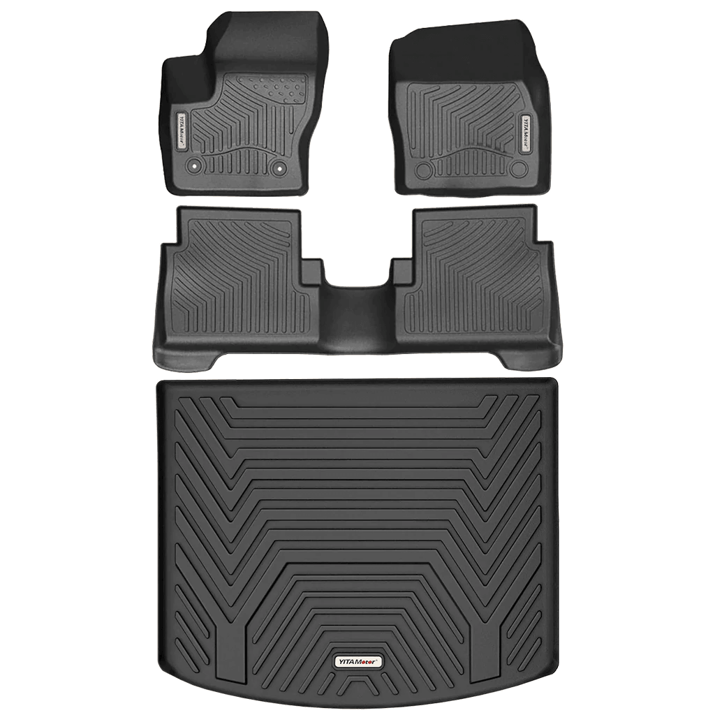 YITAMOTOR® 2013-2019 Ford Escape Cargo Liner Floor Mats All-Weather Protection Custom-Fit - YITAMotor