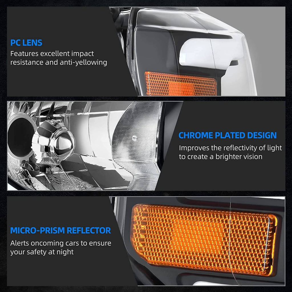 LED 2014-2021 Toyota Tundra Headlights