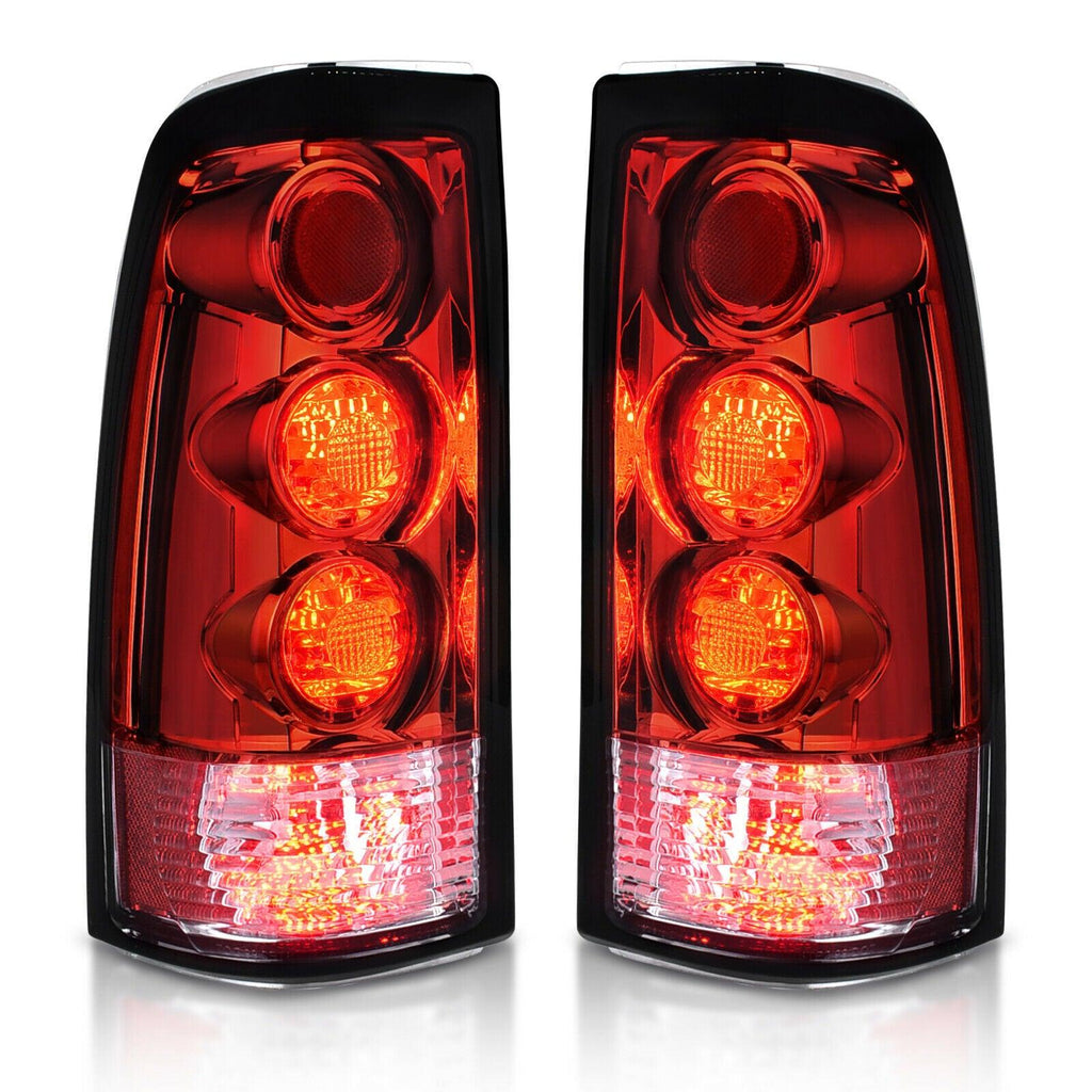 YITAMOTOR® 1999-2002 Chevy Silverado GMC Sierra 1500/2500/3500 Rear Brake Tail Light - YITAMotor