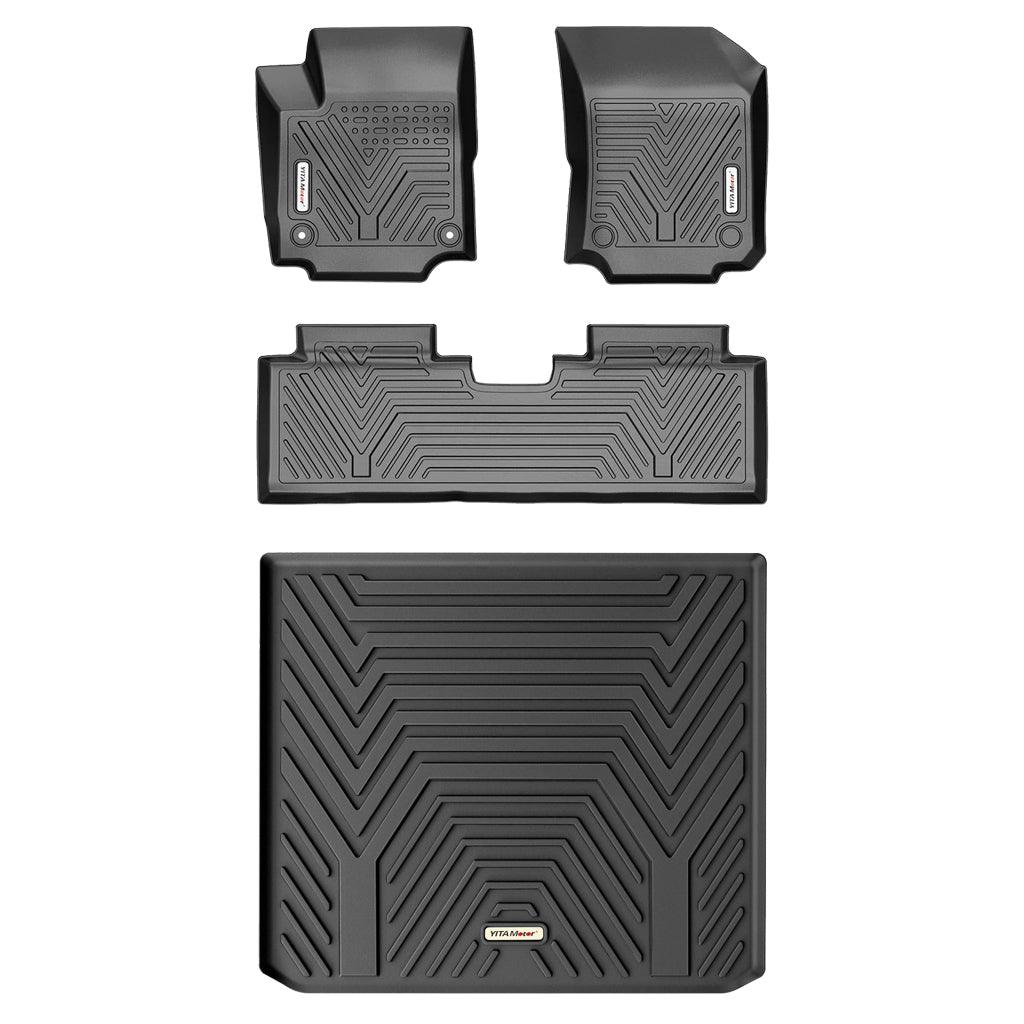 YITAMOTOR® 2018-2022 Chevrolet Equinox/GMC Terrain Cargo Liner Floor Mats, All-Weather Protection - YITAMotor