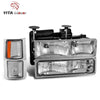 1994 - 1999 Chevrolet C1500 /K1500 headlights