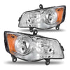 YITAMOTOR® 2011-2019 Dodge Grand Caravan 2008-2016 Chrysler Town & Country Headlights Pair - YITAMotor