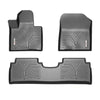 YITAMOTOR® Floor Mats For 2016-2020 Kia Sorento, Custom-Fit Black TPE Floor Liners 1st & 2nd Row All-Weather Protection