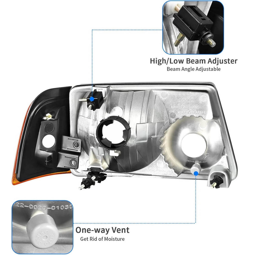 2001-2011 Ford Ranger Headlights