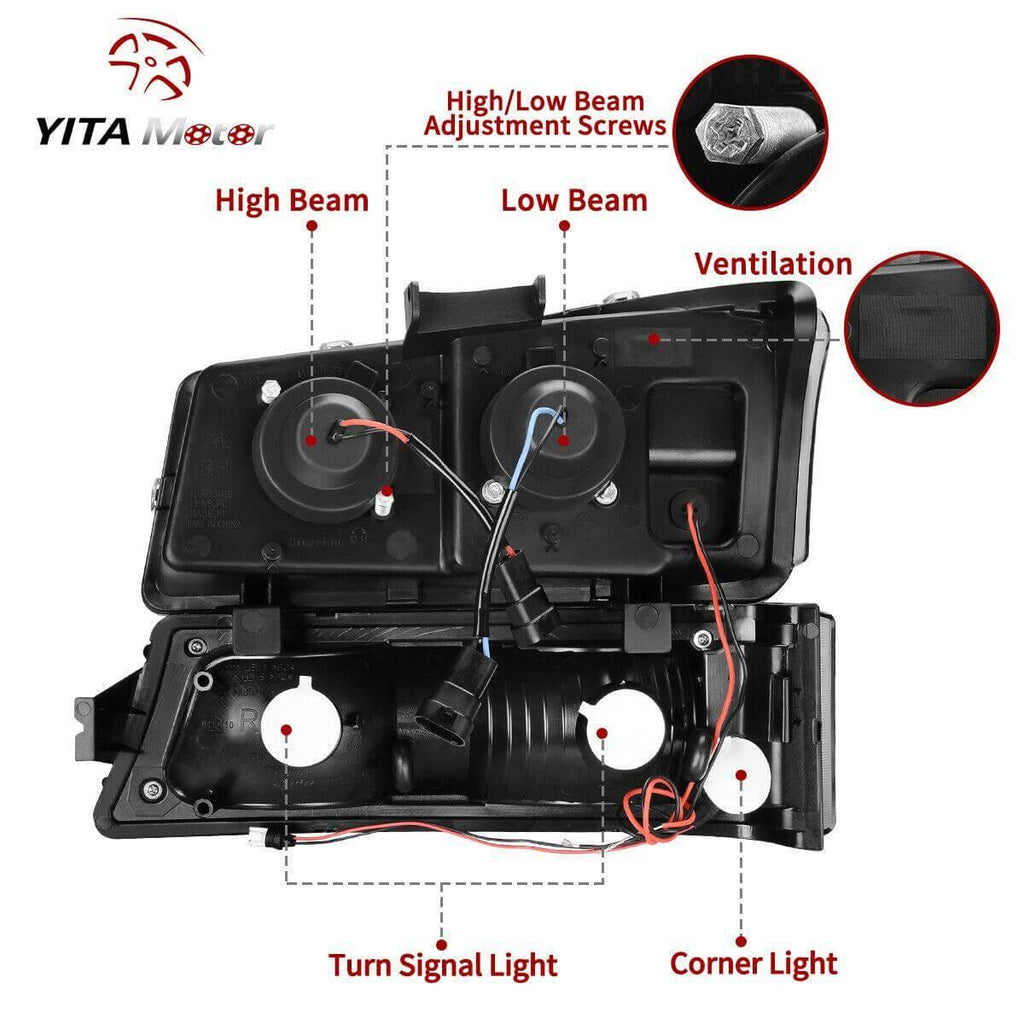 2003-2006 Chevrolet Silverado Projector Headlights