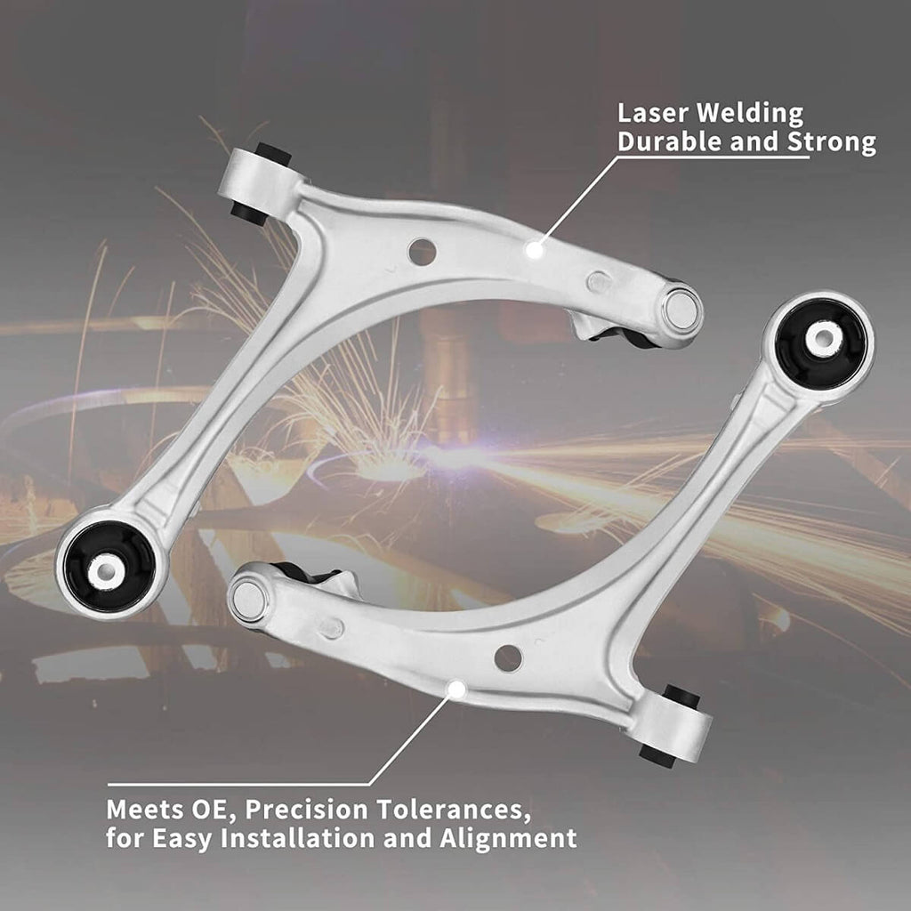 YITAMOTOR® Front Lower Suspension Kit 2005-2010 Honda Odyssey, w/Front Lower Control Arm, Sway Bar Links, Tie Rods