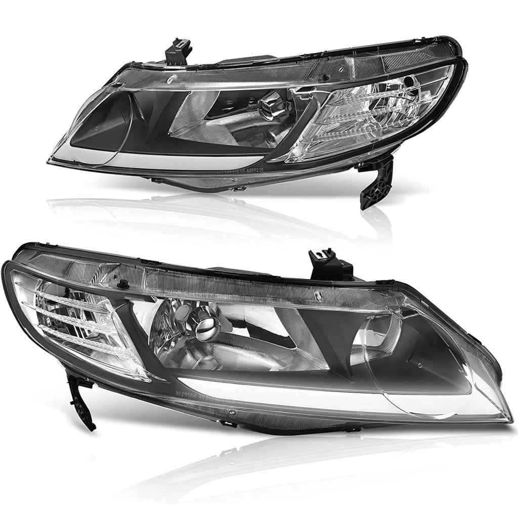 LED DRL 2006-2011 Honda Civic Sedan 4-Door Headlights