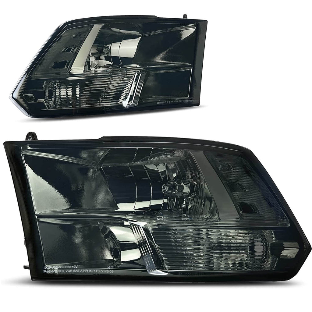 2009-2018 Dodge Ram 1500 Quad Models Headlights