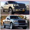 YITAMOTOR® 2004-2008 Ford F150 Black Housing Headlights Headlamps+Turn Signal Lamps - YITAMotor