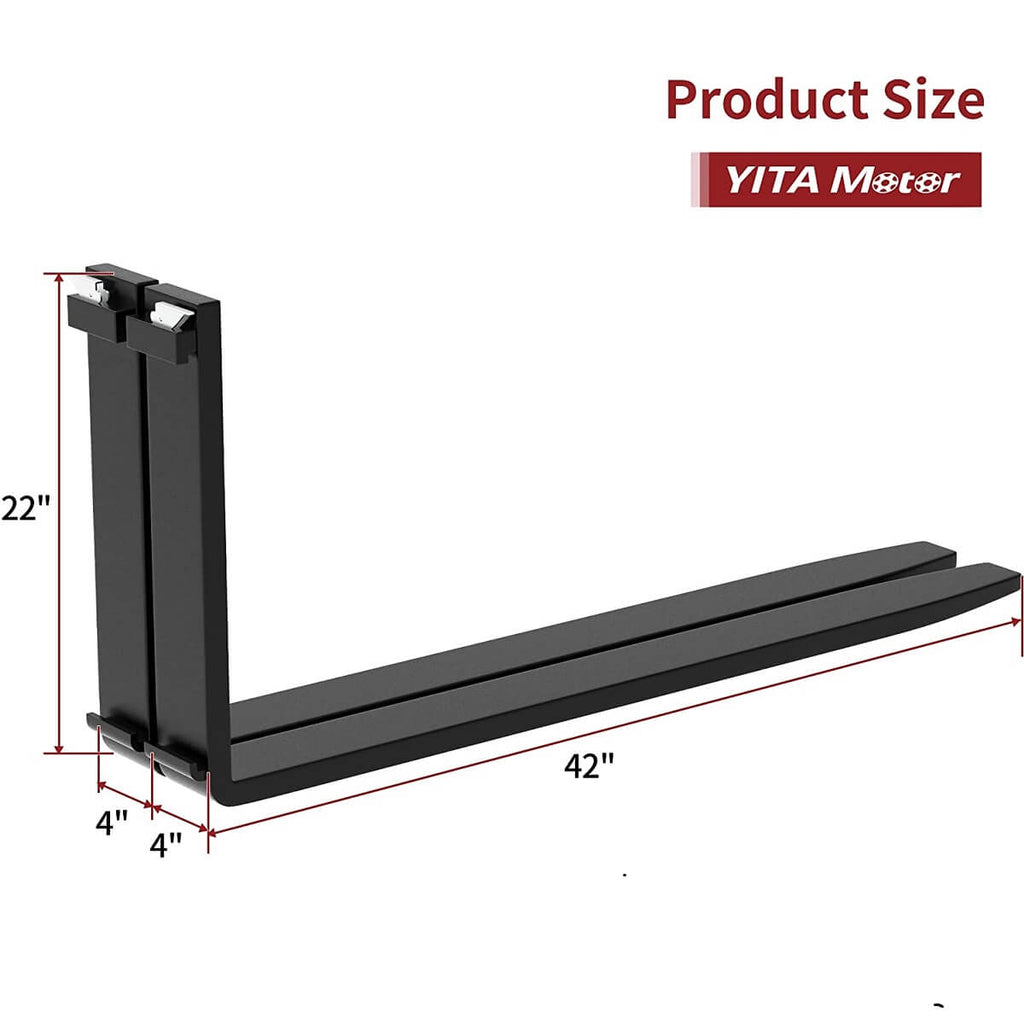 42" Pallet Fork Blades