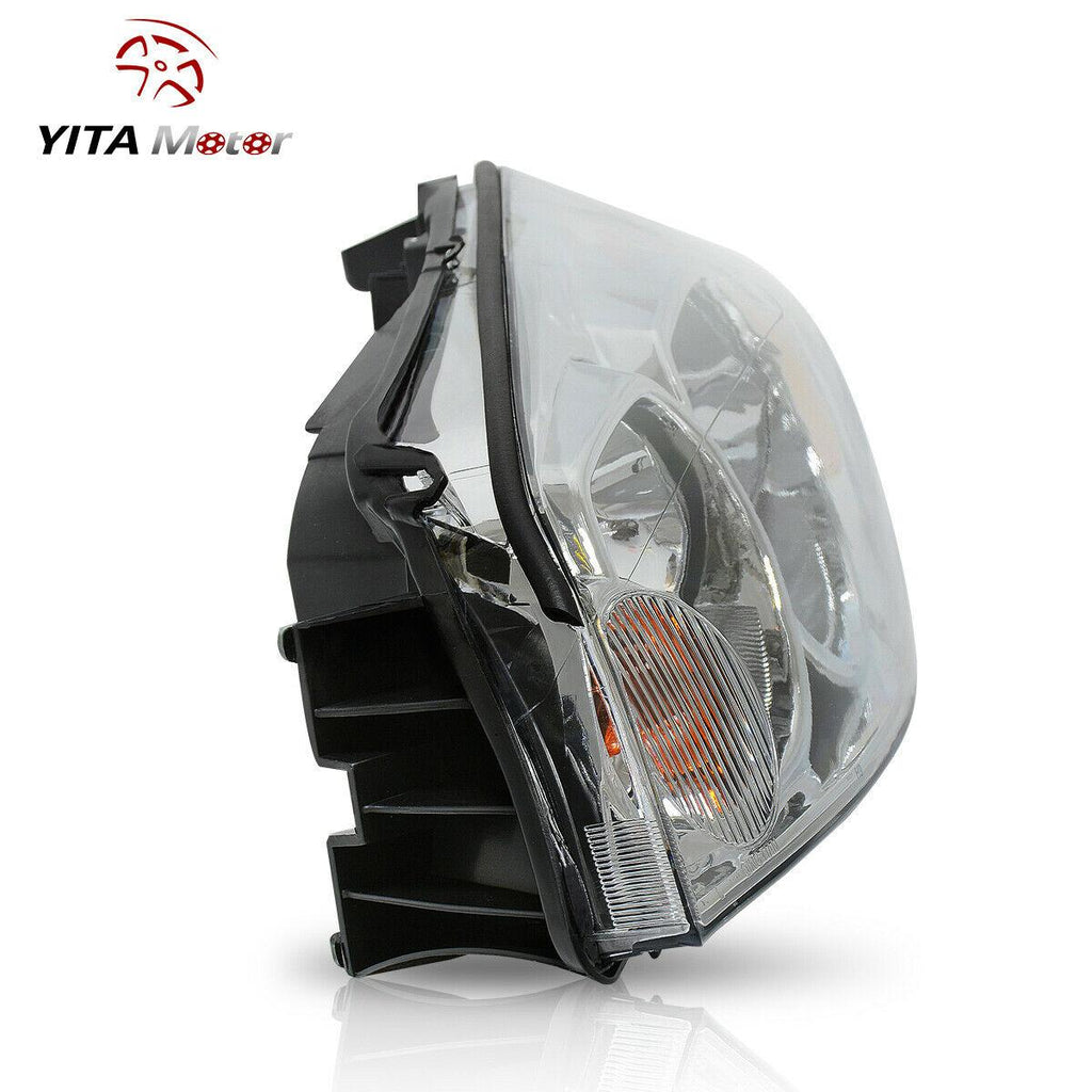 YITAMOTOR® 2006-2013 Chevy Impala 06 07 Chevy Monte Carlo Headlight Assembly Chrome Housing Headlamp - YITAMotor