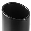 3 Inch Inlet Black Exhaust Tip, 3 x 4.5 x 9 Black Paint Finish Stainless Steel Material Exhaust Tip, Bolt-On Installation Design - YITAMotor