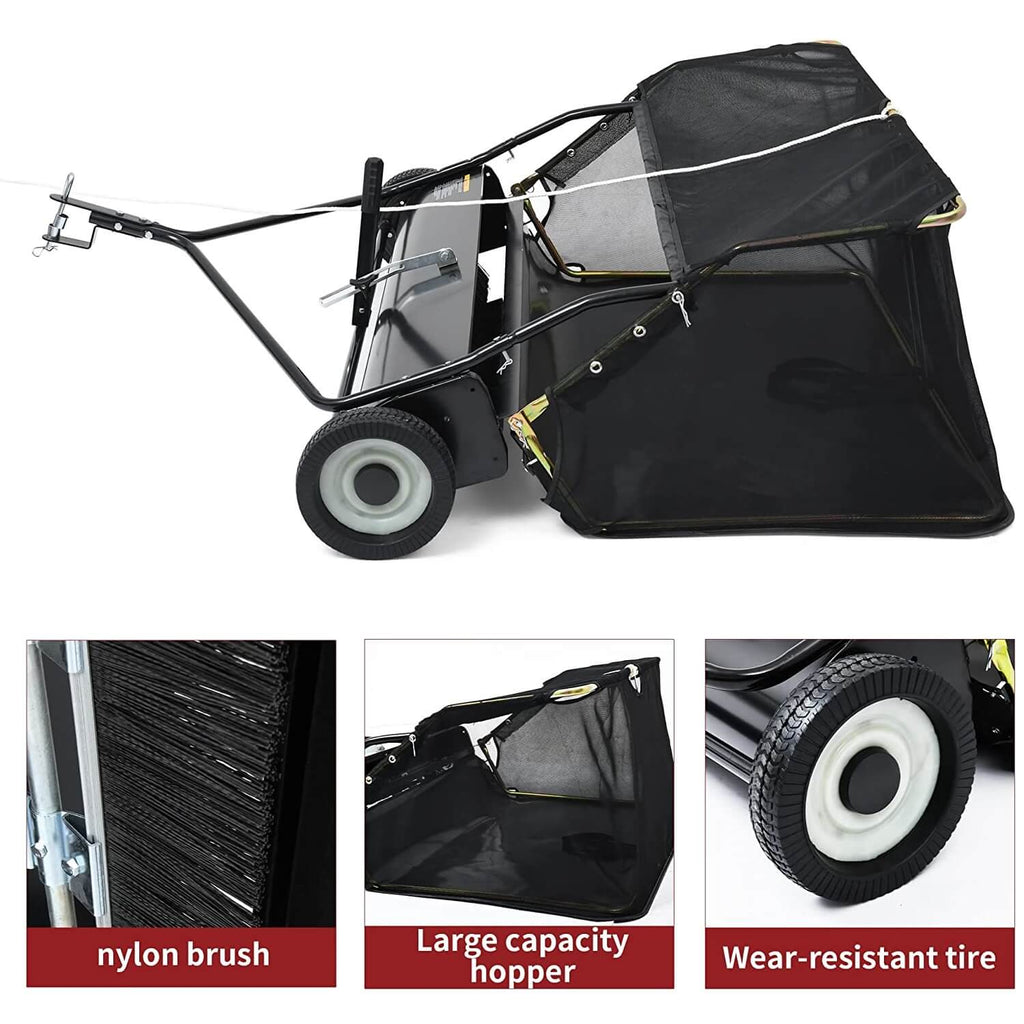 48" Tow Behind Lawn Sweeper