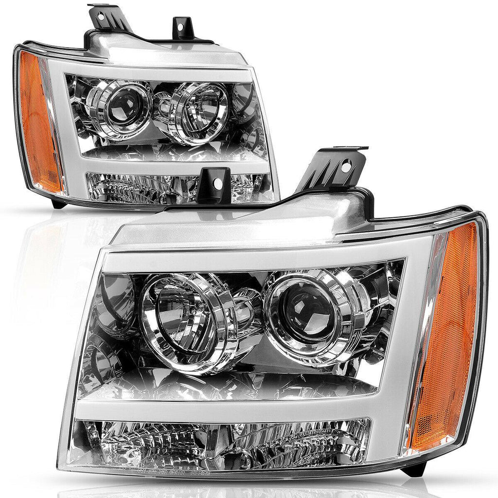 YITAMOTOR® 2007-2014 Chevy Suburban/Tahoe Headlight Assembly and Tail Lights Combo Set - YITAMotor