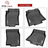 YITAMOTOR® Floor Mats for 2014-2020 Nissan Rogue, 1st & 2nd Row Floor Liners (Excludes Rogue Sport & Select Models)