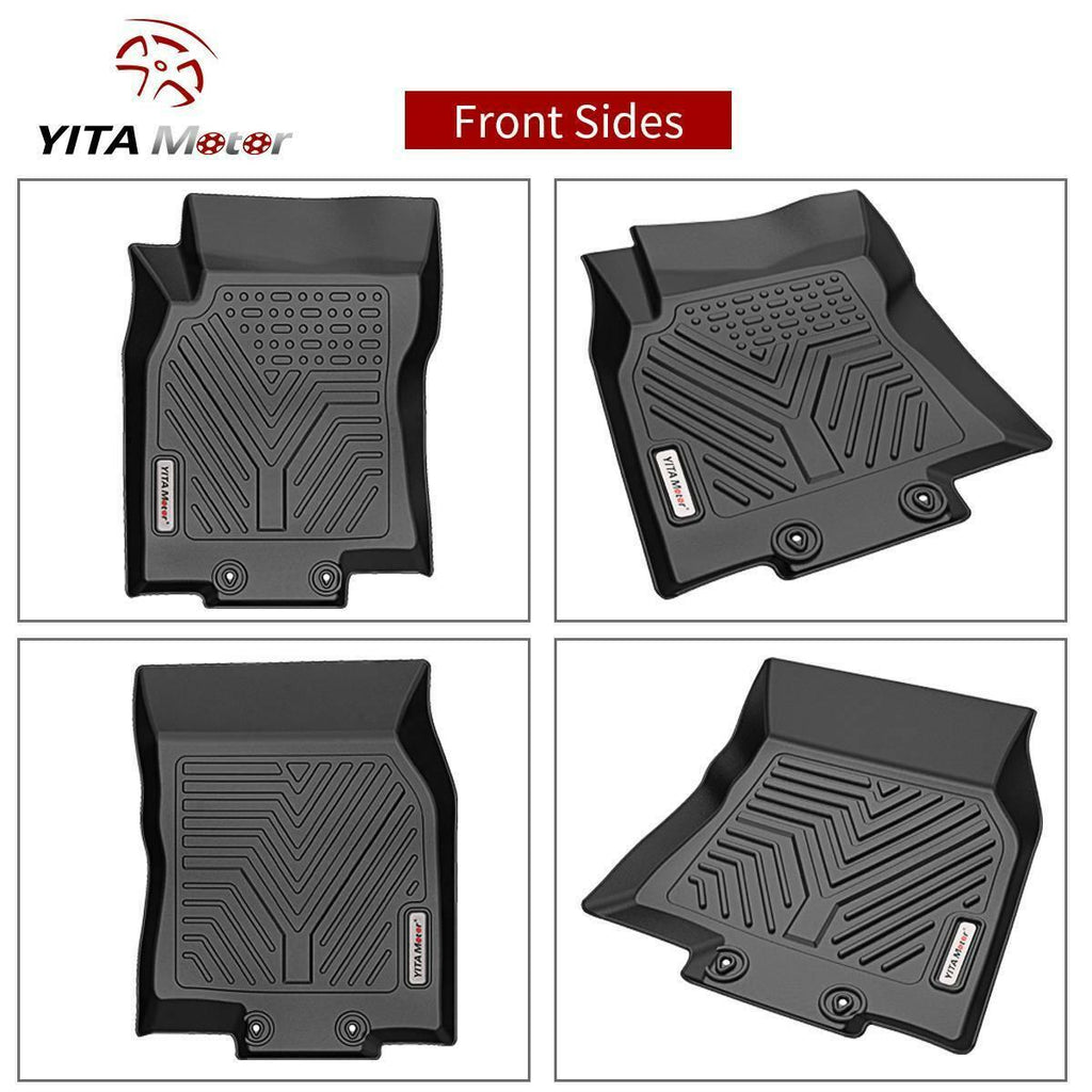 YITAMOTOR® Floor Mats for 2014-2020 Nissan Rogue, 1st & 2nd Row Floor Liners (Excludes Rogue Sport & Select Models)