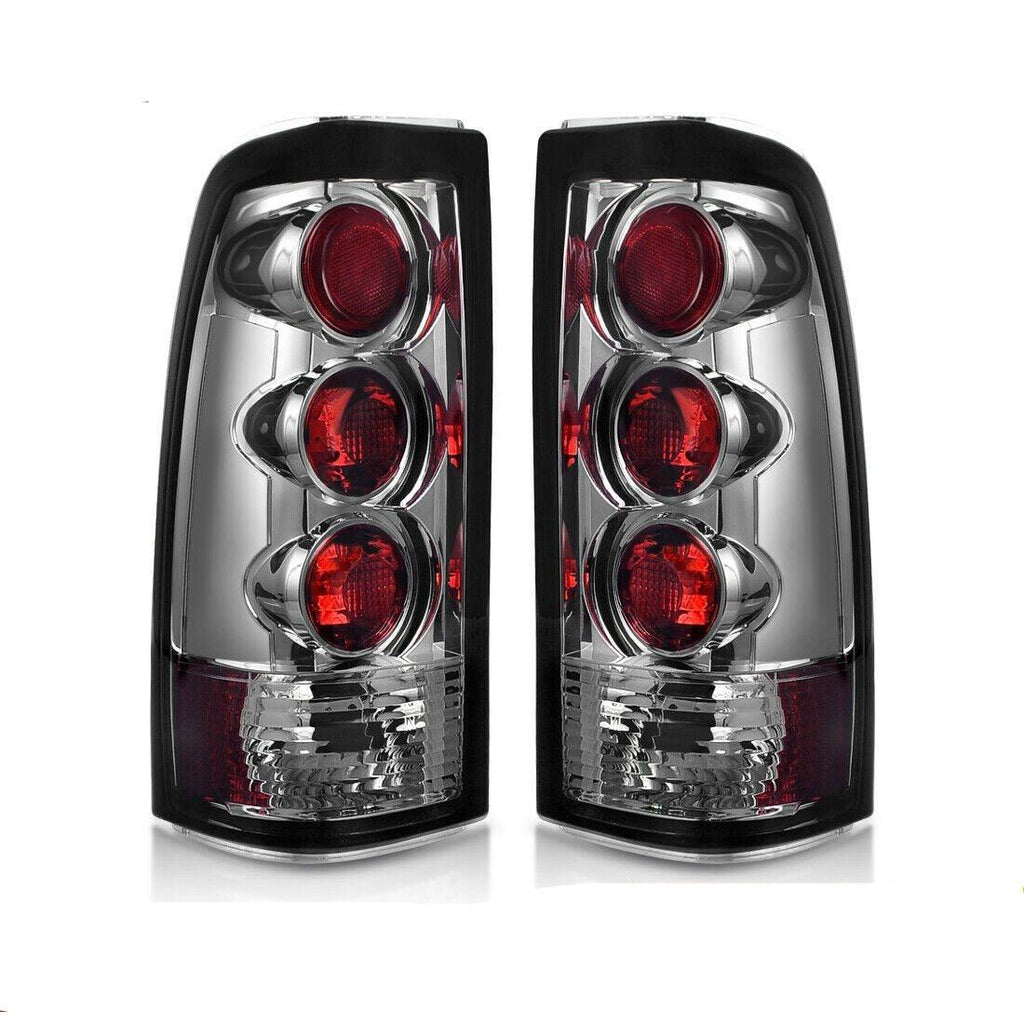 YITAMOTOR® 1999-2002 Chevy Silverado/1999-2003 GMC Sierra 1500/2500/3500 Tail Light Rear Lamps