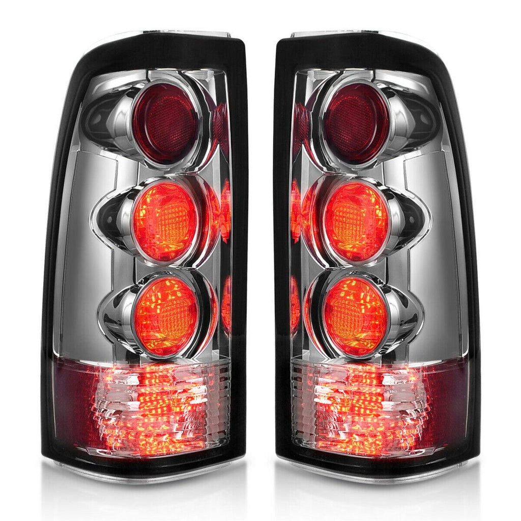 YITAMOTOR® 1999-2002 Chevy Silverado/1999-2003 GMC Sierra 1500/2500/3500 Tail Light Rear Lamps - YITAMotor