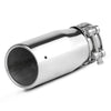 YITAMOTOR Exhaust Tip 2.5" Inlet 3" Outlet 6"Long Clamp On Tailpipe Stainless - YITAMotor