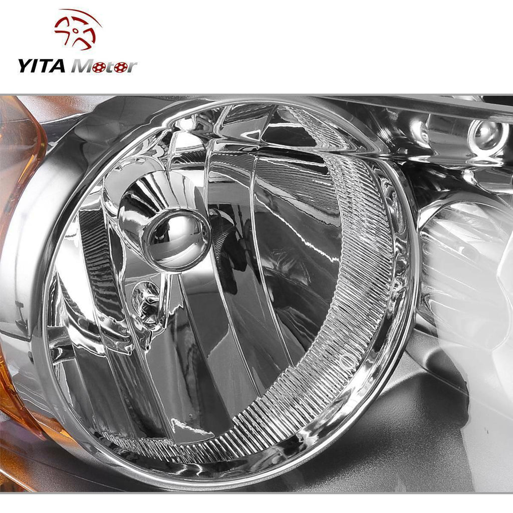 YITAMOTOR® 2011-2019 Dodge Grand Caravan 2008-2016 Chrysler Town & Country Headlights Pair - YITAMotor