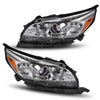 YITAMOTOR® 2013-2015 Chevy Malibu Headlight Assembly Projector Headlamp Left+Right - YITAMotor