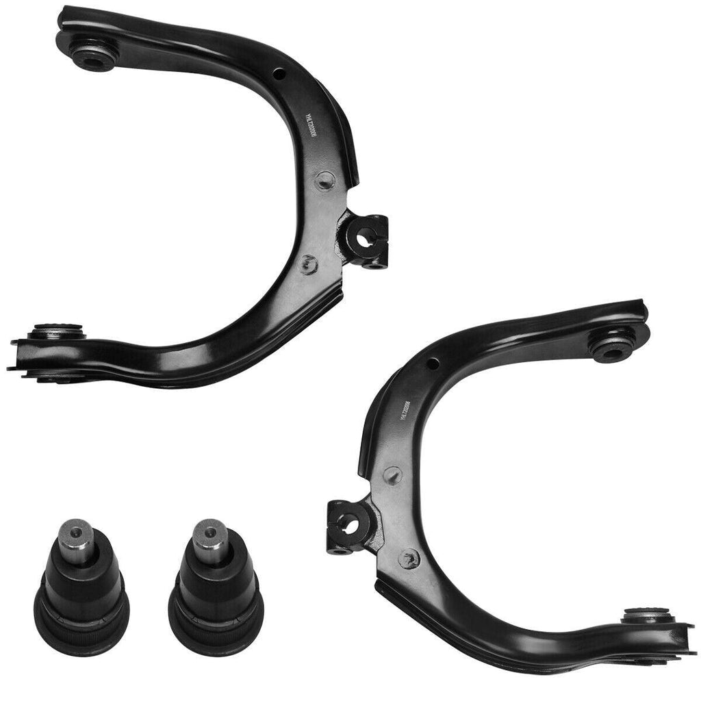 YITAMOTOR® 4PCS GMC Envoy Chevy Trailblazer Saab 9-7X Front Upper Control Arms Ball Joint