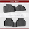 YITAMOTOR® All-Weather Floor Mats for 2018-2022 Honda Accord, 1st & 2nd Row Protection Liners