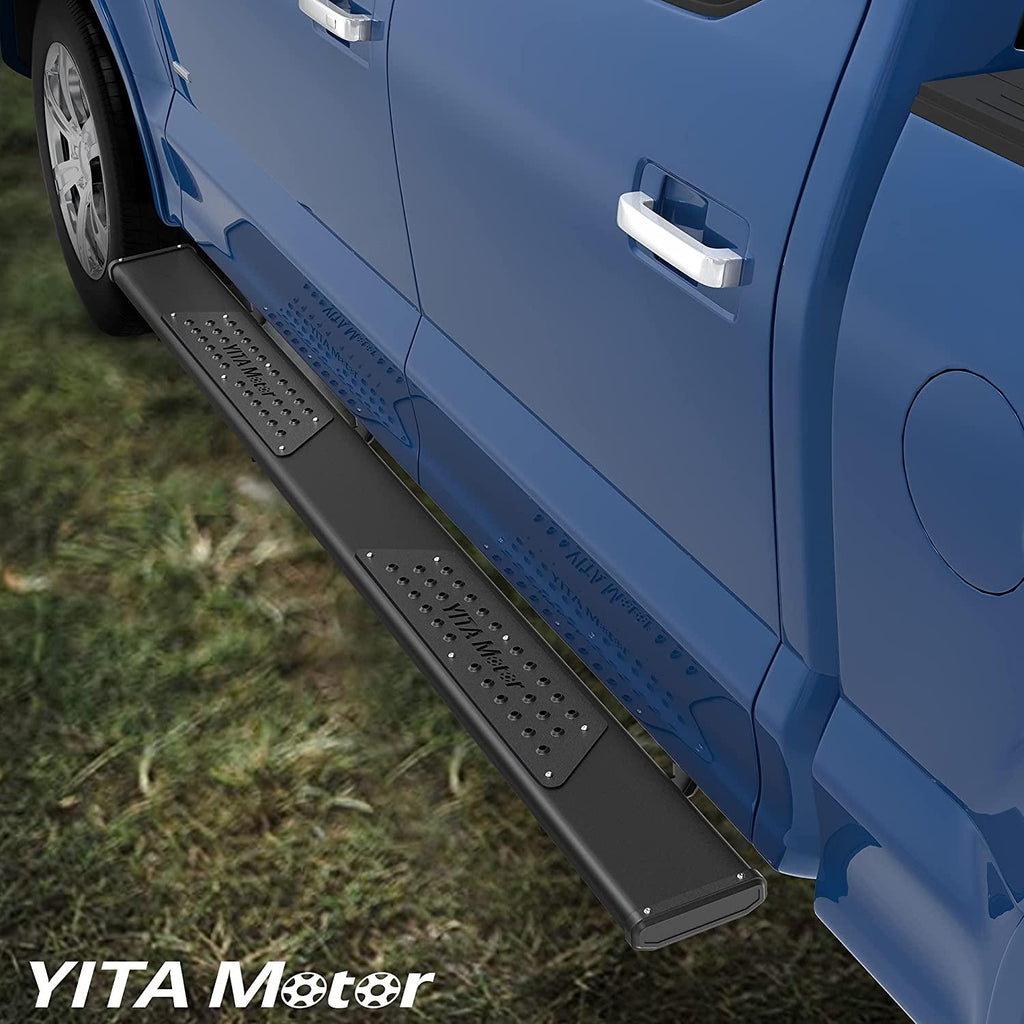 YITAMOTOR® 6.5" Running Boards for 15-24 Ford F-150 SuperCrew Cab, 17-24 Ford F-250 F-350 Super Duty Crew Cab