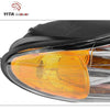 YITAMOTOR® 1996-2000 Dodge Caravan Chrysler Town & Country Voyager Headlights Headlamps - YITAMotor