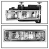 YITAMOTOR® 1994-2002 Chevy Suburban Silverado Tahoe C/K 1500/2500/3500 GMC Yukon Pickup Truck Headlight Assembly - YITAMotor