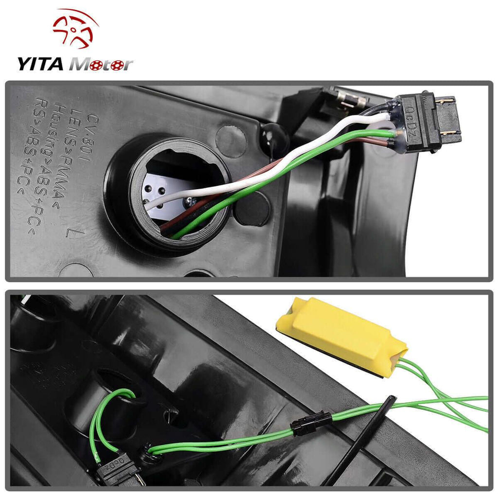 Luces traseras LED YITAMOTOR® para Chevy Silverado 1999-2007 / GMC Sierra 1999-2002