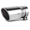 YITAMOTOR Exhaust Tip 2.5" Inlet 3" Outlet 6"Long Clamp On Tailpipe Stainless - YITAMotor